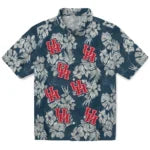 Houston Cougars Hawaiian Shirt - Hibiscus Flowers | Hula Hawaiian Shirts