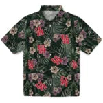 Houston Cougars Hawaiian Shirt - Hibiscus Leaves Pattern | Hula Hawaiian Shirts