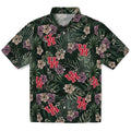 Houston Cougars Hawaiian Shirt - Hibiscus Leaves Pattern | Hula Hawaiian Shirts