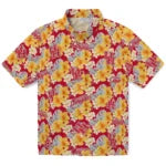 Houston Cougars Hawaiian Shirt - Hibiscus Tropics | Hula Hawaiian Shirts