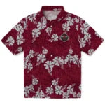 Houston Rockets Hawaiian Shirt - 50th State Flower | Hula Hawaiian Shirts