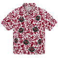 Houston Rockets Hawaiian Shirt - Hibiscus Motif | Hula Hawaiian Shirts