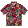 Houston Rockets Hawaiian Shirt - Hibiscus Tiki Jungle | Hula Hawaiian Shirts