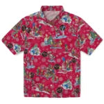 Houston Rockets Hawaiian Shirt - Simpsons Christmas | Hula Hawaiian Shirts