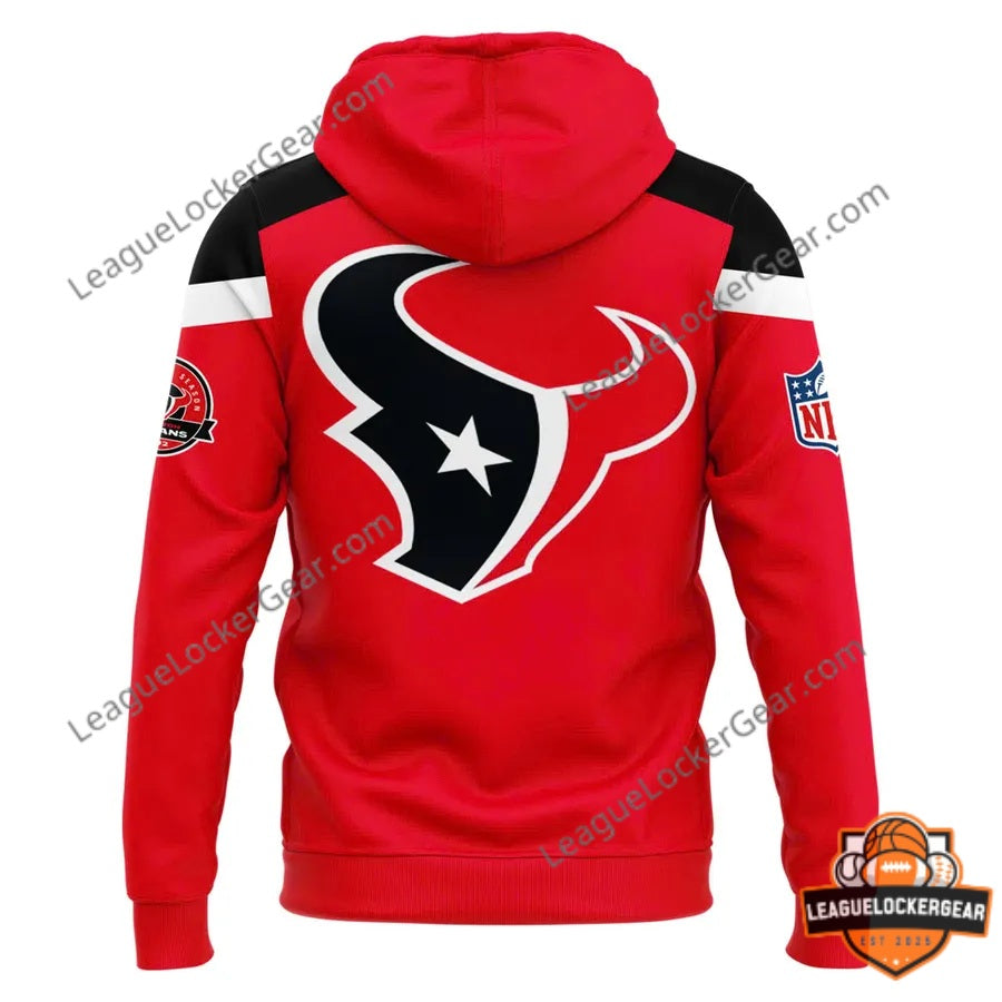 Houston Texans 25 Seasons Anniversary Hoodie - LeagueLockerGear