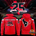 Houston Texans 25 Seasons Anniversary Hoodie - LeagueLockerGear