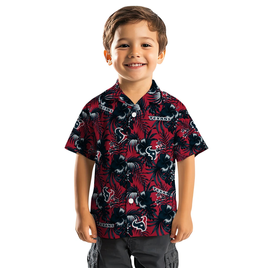 Houston Texans Hawaiian Shirt - Hibiscus Exotic | Hula Hawaiian Shirts
