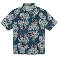 Houston Texans Hawaiian Shirt - Hibiscus Flowers | Hula Hawaiian Shirts