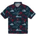 Houston Texans Hawaiian Shirt - Palm And Clouds | Hula Hawaiian Shirts