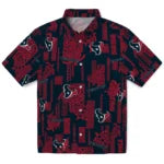 Houston Texans Hawaiian Shirt - Turtle Lines | Hula Hawaiian Shirts