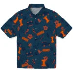 Illinois Fighting Illini Hawaiian Shirt - Beach Vibe | Hula Hawaiian Shirts