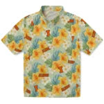 Illinois Fighting Illini Hawaiian Shirt - Hibiscus Mood | Hula Hawaiian Shirts