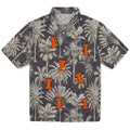 Illinois Fighting Illini Hawaiian Shirt - Vintage Palm Tree | Hula Hawaiian Shirts