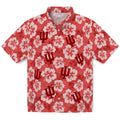 Indiana Hoosiers Hawaiian Shirt - Hibiscus Cluster | Hula Hawaiian Shirts