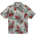 Indiana Hoosiers Hawaiian Shirt - Hibiscus Designs | Hula Hawaiian Shirts