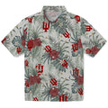 Indiana Hoosiers Hawaiian Shirt - Hibiscus Designs | Hula Hawaiian Shirts