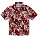 Indiana Hoosiers Hawaiian Shirt - Hibiscus Exotic | Hula Hawaiian Shirts