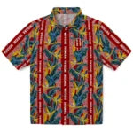 Indiana Hoosiers Hawaiian Shirt - Paradise Vines | Hula Hawaiian Shirts