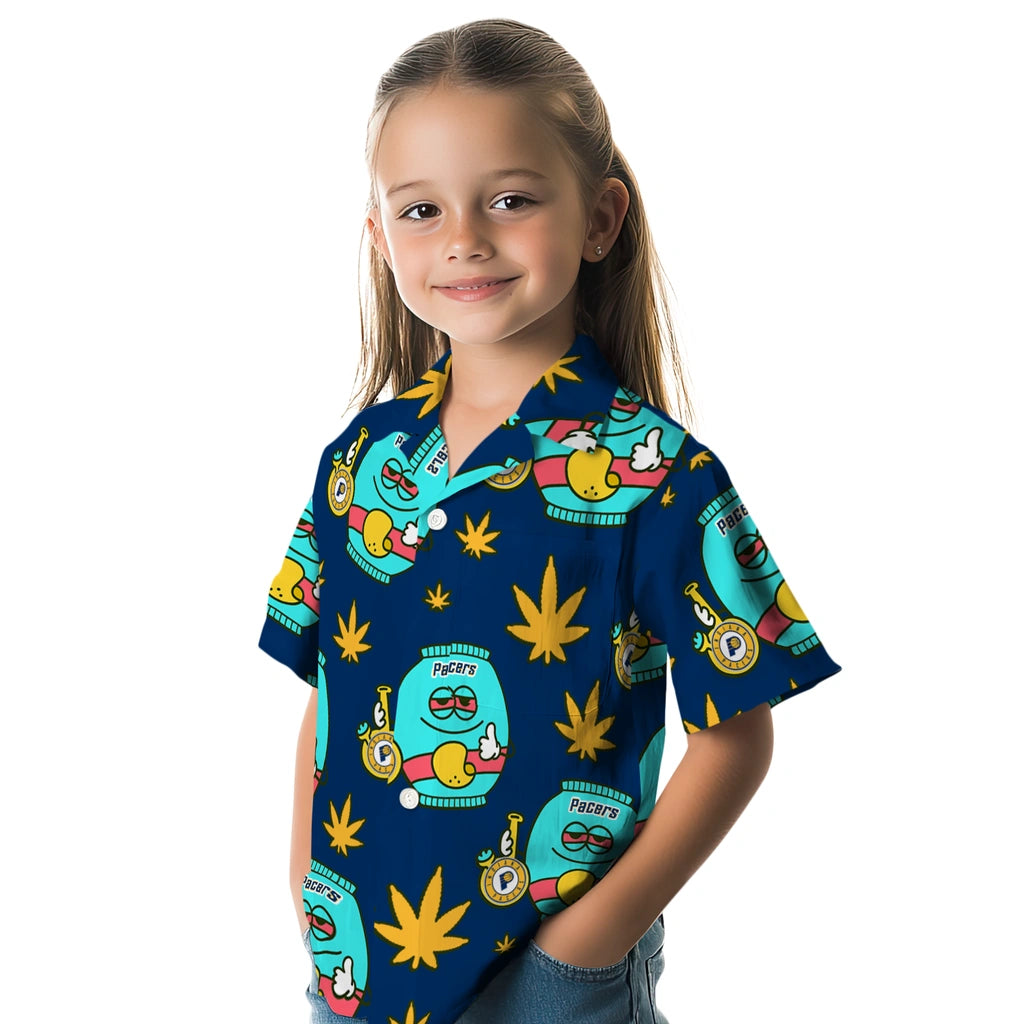 Indiana Pacers Hawaiian Shirt - Chill Vibe | Hula Hawaiian Shirts