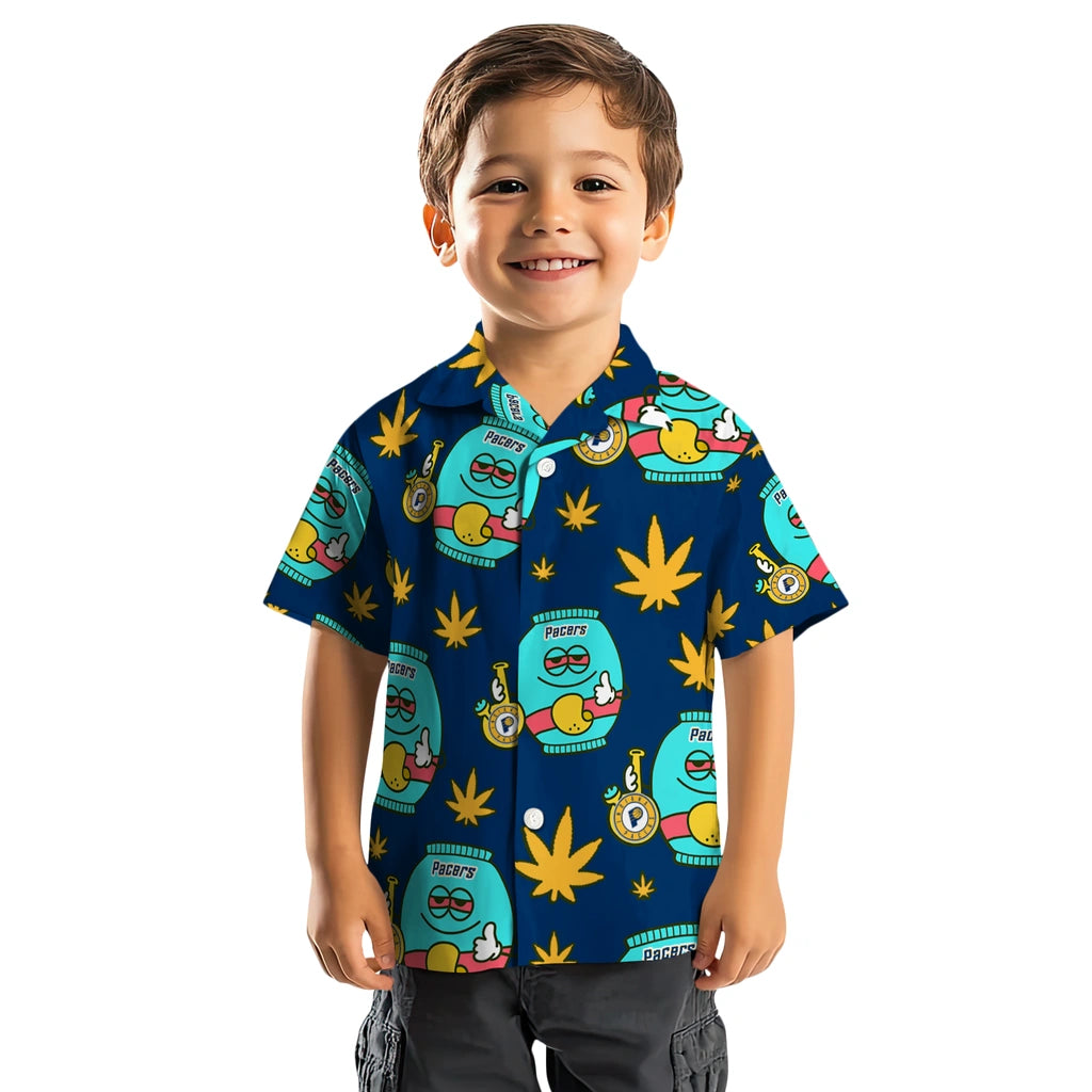 Indiana Pacers Hawaiian Shirt - Chill Vibe | Hula Hawaiian Shirts