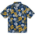 Indiana Pacers Hawaiian Shirt - Hibiscus Flower Design | Hula Hawaiian Shirts