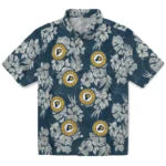 Indiana Pacers Hawaiian Shirt - Hibiscus Flowers | Hula Hawaiian Shirts