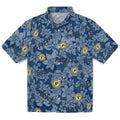 Indiana Pacers Hawaiian Shirt - Hibiscus Oasis | Hula Hawaiian Shirts