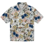 Indiana Pacers Hawaiian Shirt - Hibiscus Seaside | Hula Hawaiian Shirts