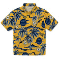 Indiana Pacers Hawaiian Shirt - Palm Sunset | Hula Hawaiian Shirts
