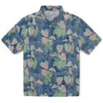 Indianapolis Colts Hawaiian Shirt - Anthurium Overlay | Hula Hawaiian Shirts