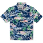 Indianapolis Colts Hawaiian Shirt - Hawaii Island | Hula Hawaiian Shirts