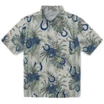 Indianapolis Colts Hawaiian Shirt - Hibiscus Designs | Hula Hawaiian Shirts