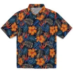 Indianapolis Colts Hawaiian Shirt - Hibiscus Foliage | Hula Hawaiian Shirts