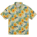 Indianapolis Colts Hawaiian Shirt - Hibiscus Mood | Hula Hawaiian Shirts