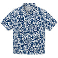Indianapolis Colts Hawaiian Shirt - Hibiscus Motif | Hula Hawaiian Shirts