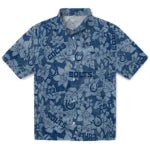Indianapolis Colts Hawaiian Shirt - Hibiscus Oasis | Hula Hawaiian Shirts