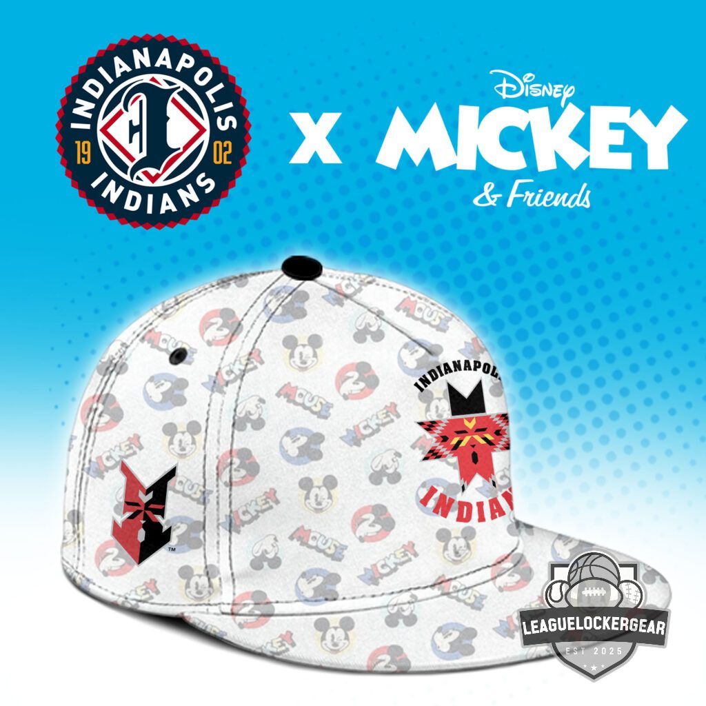 Indianapolis Indians Disney Mickey Baseball Jersey - LeagueLockerGear