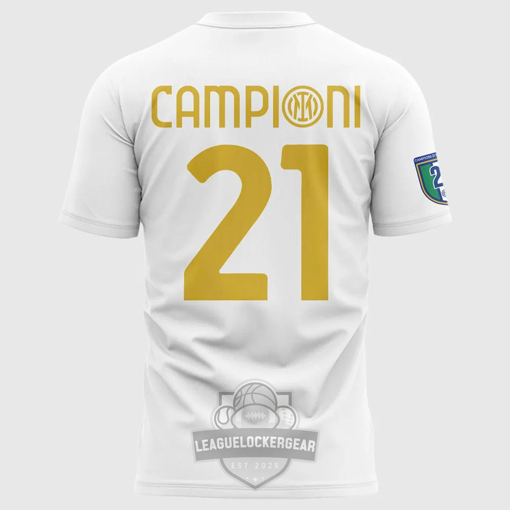 Inter Milan 21st Italian Championship 25/26 Season T-Shirt - LeagueLockerGear