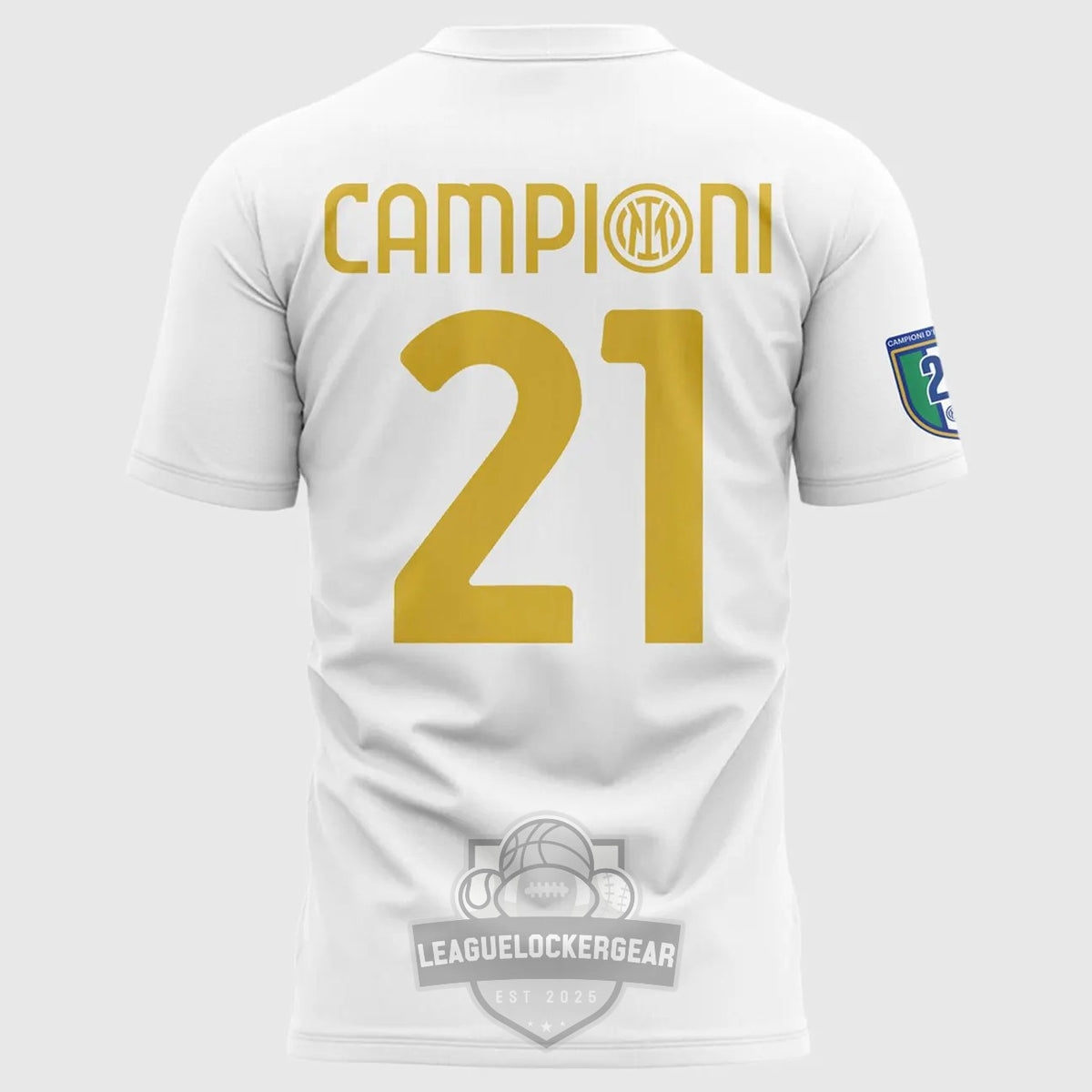 Inter Milan 21st Italian Championship 25/26 Season T-Shirt - LeagueLockerGear