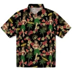Iowa Hawkeyes Hawaiian Shirt - Hawaiian Girls Design | Hula Hawaiian Shirts