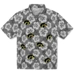 Iowa Hawkeyes Hawaiian Shirt - Hibiscus Cluster | Hula Hawaiian Shirts