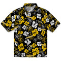 Iowa Hawkeyes Hawaiian Shirt - Hibiscus Flower Design | Hula Hawaiian Shirts