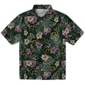 Iowa Hawkeyes Hawaiian Shirt - Hibiscus Leaves Pattern | Hula Hawaiian Shirts