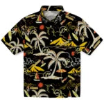 Iowa Hawkeyes Hawaiian Shirt - Palm Tree Island | Hula Hawaiian Shirts