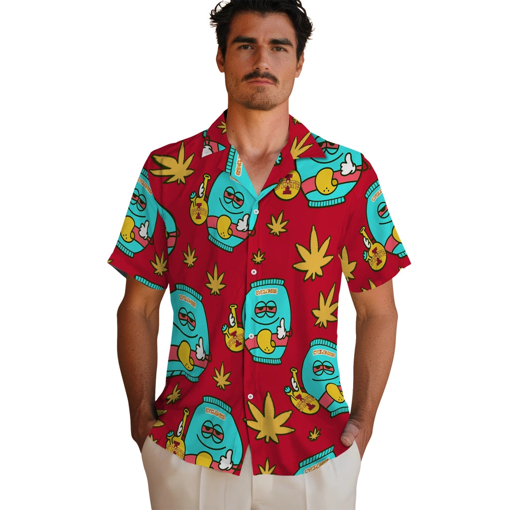 Iowa State Cyclones Hawaiian Shirt - Chill Vibe | Hula Hawaiian Shirts