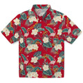 Iowa State Cyclones Hawaiian Shirt - Flamingo and Hibiscus | Hula Hawaiian Shirts