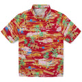 Iowa State Cyclones Hawaiian Shirt - Hawaii Island | Hula Hawaiian Shirts