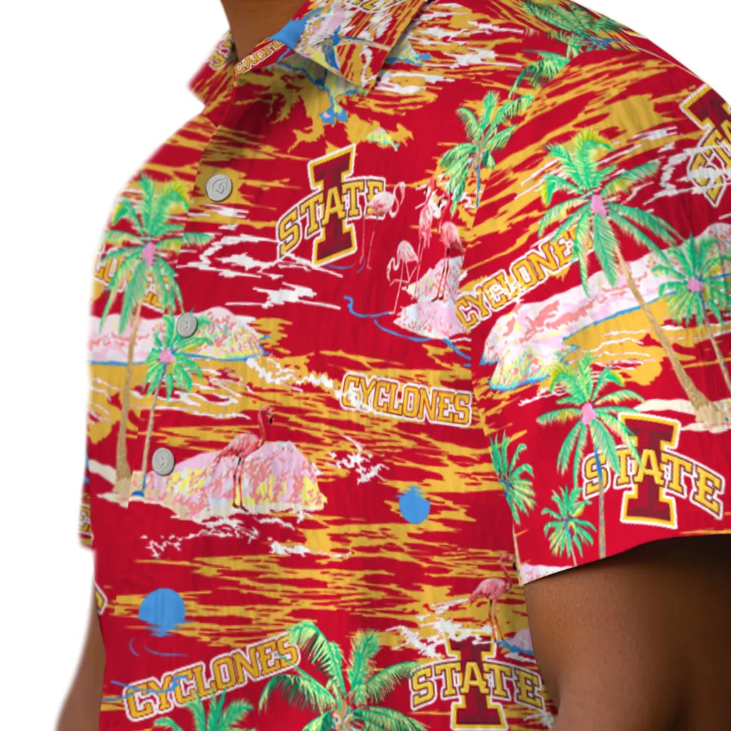 Iowa State Cyclones Hawaiian Shirt - Hawaii Island | Hula Hawaiian Shirts