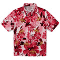 Iowa State Cyclones Hawaiian Shirt - Hibiscus Arrangement | Hula Hawaiian Shirts