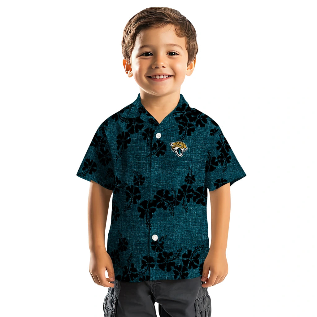 Jacksonville Jaguars Hawaiian Shirt - 50th State Flower | Hula Hawaiian Shirts